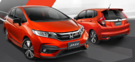 sisi belakang Honda Jazz Facelift standar