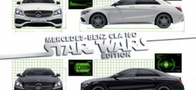 Mercedes-Benz CLA 180 Star Wars edition putih hitam
