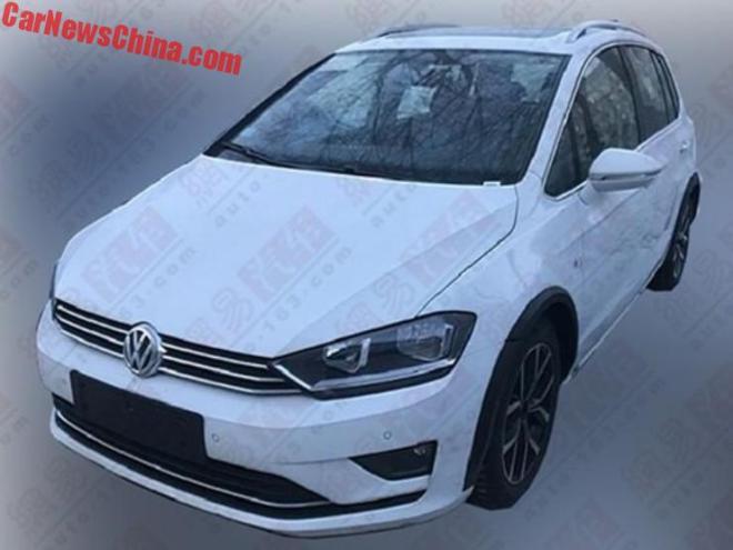 Berita, Volkswagen Golf Sportvan Cross Tertangkap kamera: VW Golf Sportvan Cross Terpantau Di Tes Di Cina