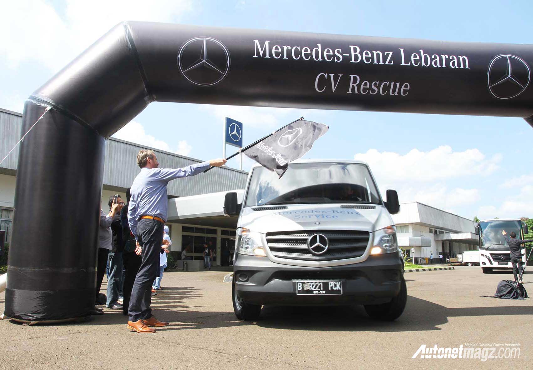 Mercedes-Benz, Posko-mudik-Mercedes-Benz-2017: Untuk Kenyamanan Pemudik, Mercedes-Benz Siapkan Tim Lebaran Rescue 2017