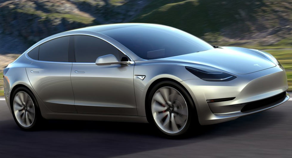 Berita, Tesla-Model-3-1: BrandZ : Tesla Naik, Toyota Tetap Teratas