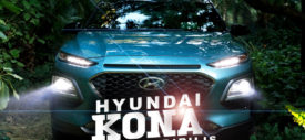 Tampak atas Hyundai Kona