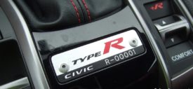 honda civic type r fk8 2017 rear view