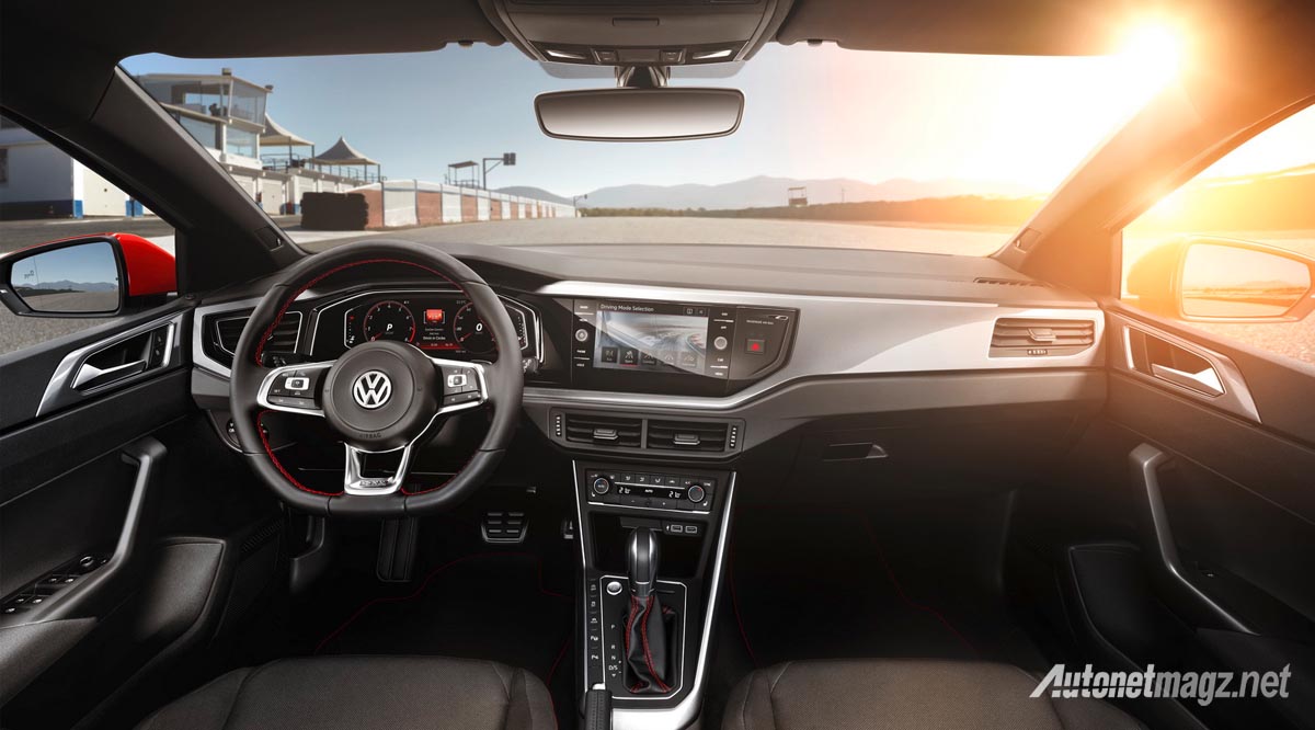 Berita, volkswagen polo gti 2017 mk6 interior: Volkswagen Polo MkVI Resmikan Debut Global, Layak Ditunggu!