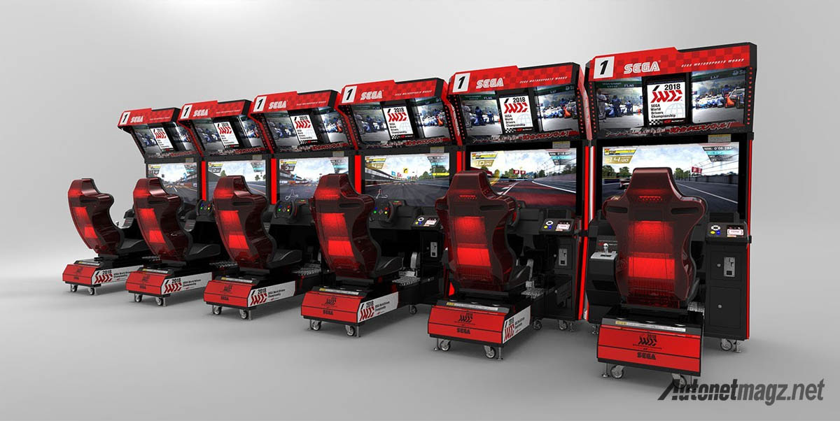 Hot Stuff, mesin game arcade sega world drivers championship: SEGA World Drivers Championship, Game Arcade Baru Berbumbu Super GT!