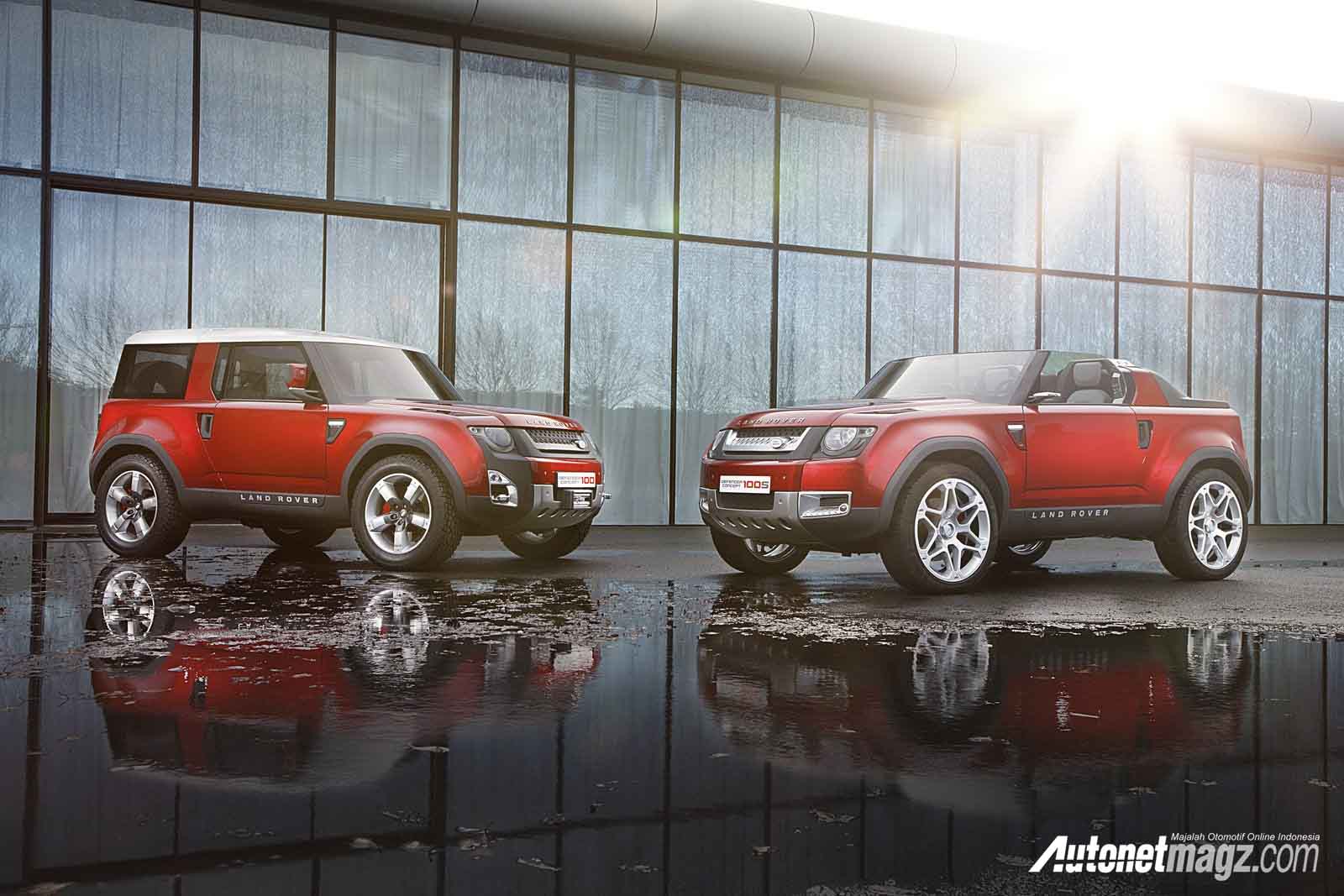 Berita, Land Rover Defender Concept diperkenalkan tahun depan: Mobil Jaguar Land Rover Bisa Prediksi Cuaca di Masa Depan