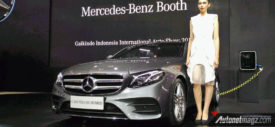 Mercedes Benz C 300 AMG Line GIIAS 2017 depan