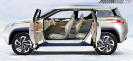 Nissan Terra EV SUV interior