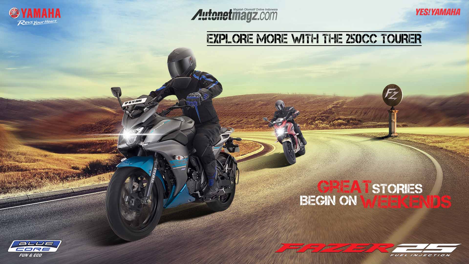 Berita, Yamaha fazer 25: Yamaha Fazer 25 Resmi Diluncurkan di India