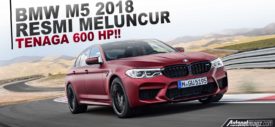 BMW M5 2018 belakang