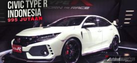 Honda Civic Type R FK8 Indonesia GIIAS 2017 samping depan