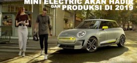 Sisi Belakang Mini Electric Concept 2019