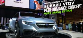 sisi depan Subaru VIZIV Performance Concept