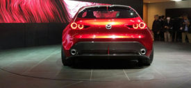 sisi belakang Mazda Kai Concept