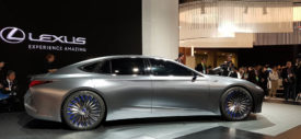 sisi depan Lexus LS+ Concept