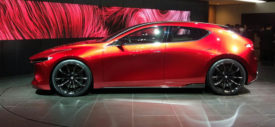 sisi belakang Mazda Kai Concept