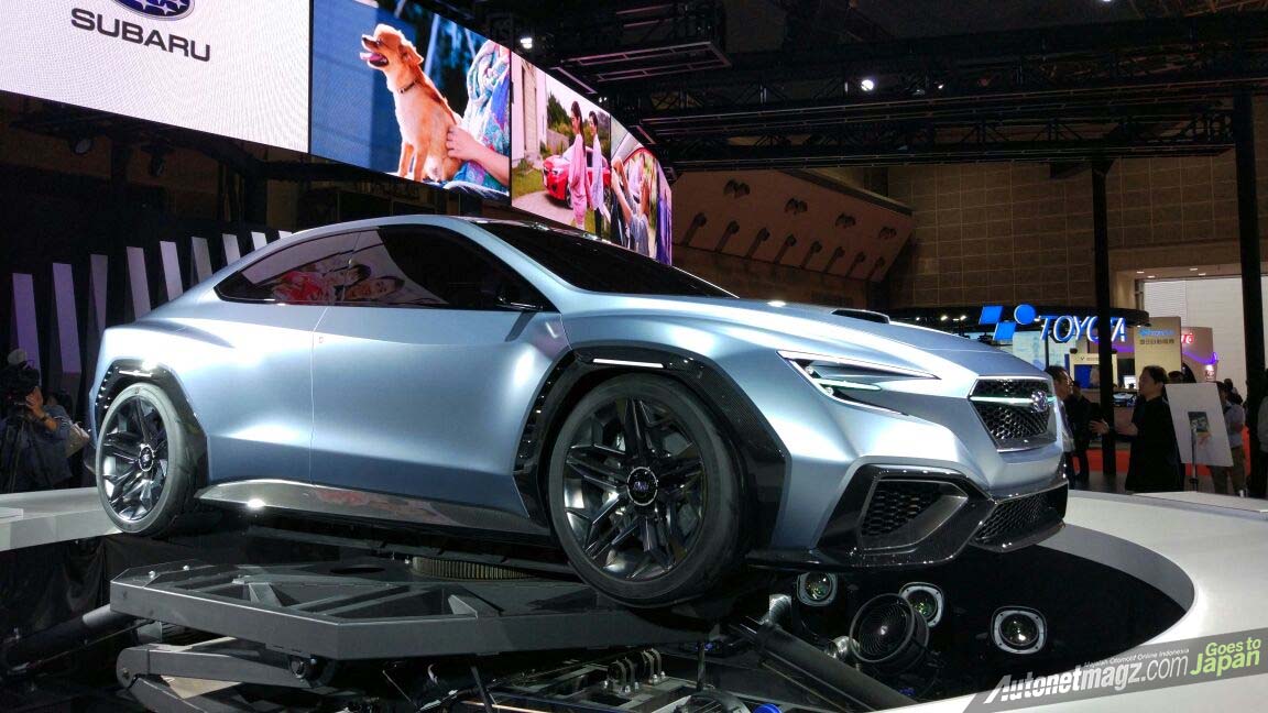 Berita, sisi samping Subaru VIZIV Performance Concept: Tokyo Motor Show 2017 : Subaru VIZIV Performance Concept, Sebuah WRX Futuristis