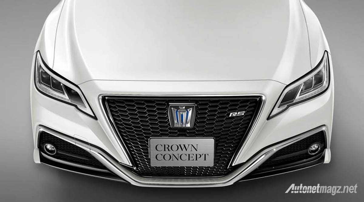 International, toyota crown concept 2018 front: Toyota Crown Concept, Calon Generasi Baru Mobil Menteri