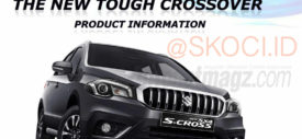 Fascia depan Suzuki SX4 Scross Facelfit 2018