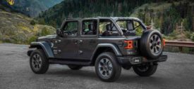 Jeep Wrangler 2018 hard top long depan