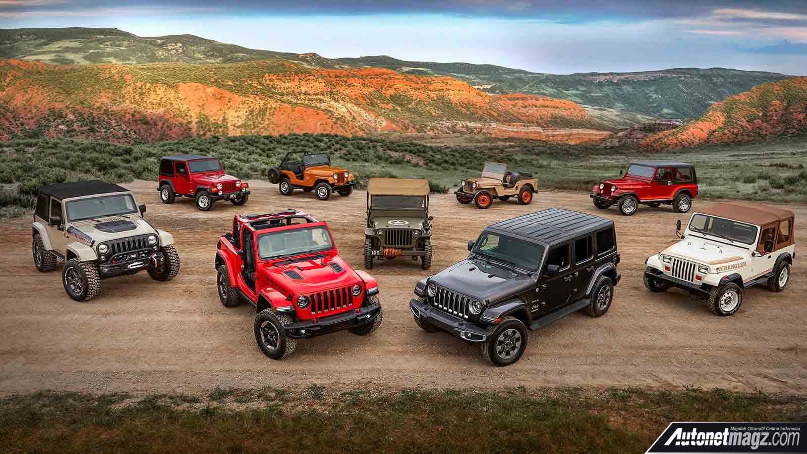 Berita, jajaran Jeep Wrangler 2018: Jeep Wrangler 2018, Mesin Mild-Hybrid Turbo Dengan Bobot Susut 90Kg