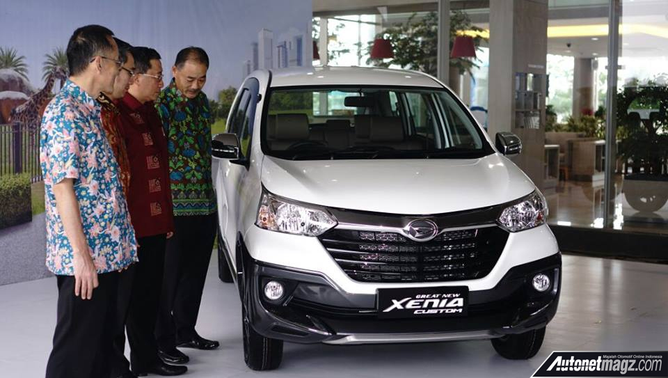 Berita, peluncuran Daihatsu Xenia Custom: Daihatsu Xenia Custom : Ketika Xenia Ingin Menjadi Crossover