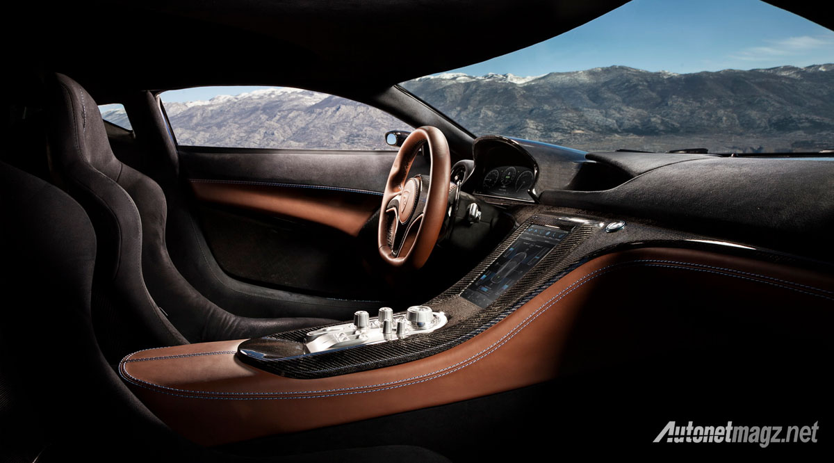 International, rimac concept_one interior: Rimac Bakal Hantam Tesla Pakai Mobil Listrik Baru