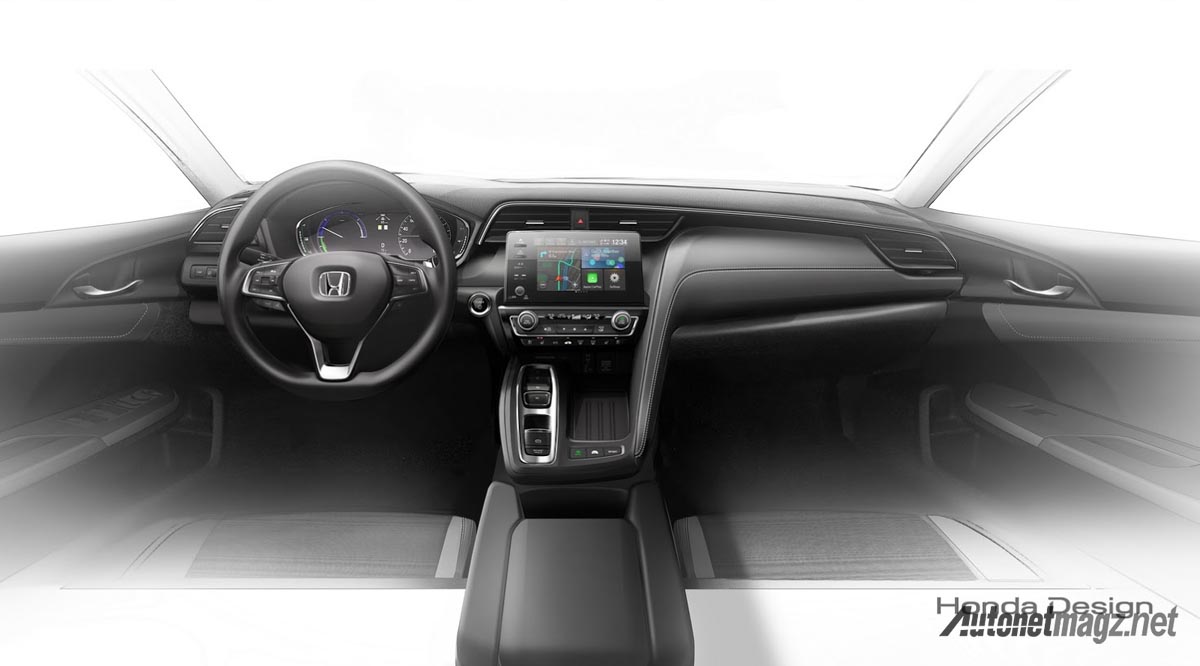 Honda, honda insight 2019 interior: Honda Insight Prototype 2019 : Harusnya Ini Jadi Accord!