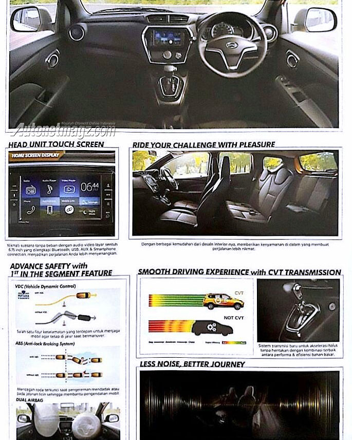 Datsun, Interior-Datsun-CROSS-dengan-fitur-VDC-features-Vehicle-Dynamic-COntrol: Bocoran Brosur Datsun Cross : Ada VDC dan ABS!