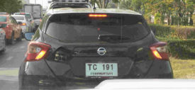 nissan march 2018 thailand prototype