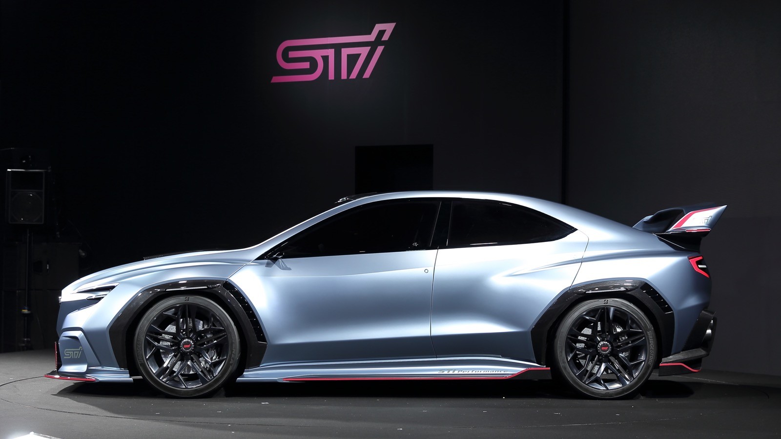 International, subaru viziv performance sti concept side: Subaru Viziv STI Performance Concept, Titik Awal WRX STI Baru