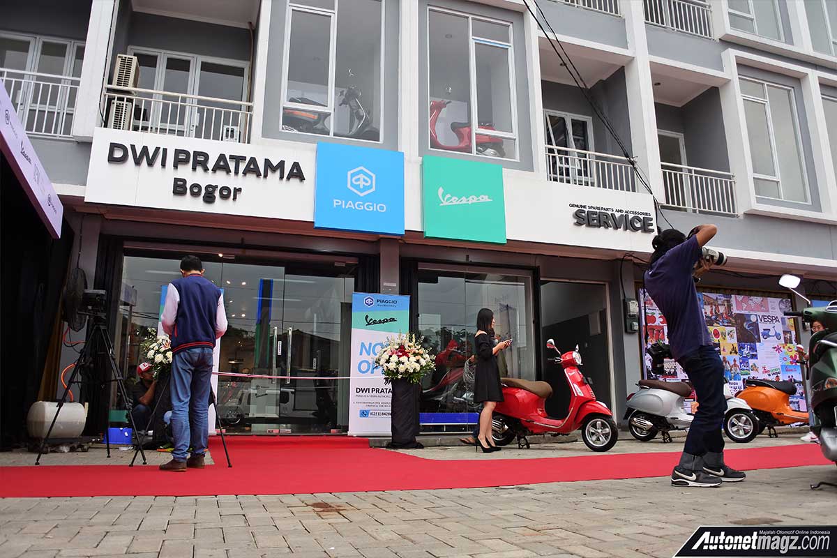 Berita, Dealer-Vespa-Bogor-Dwi-Pratama-Showroom: Piaggio Indonesia Resmikan Dealer Baru di Bogor