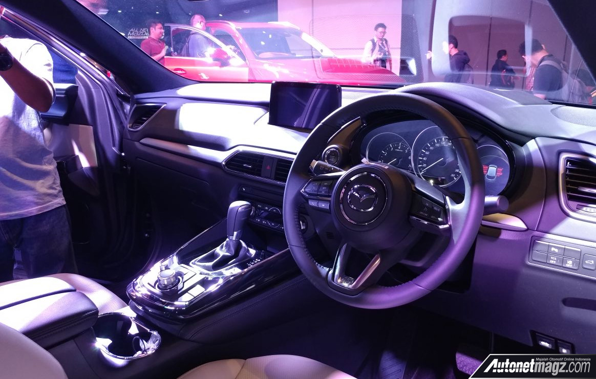 Berita, interior All New Mazda CX-9: All New Mazda CX-9 Diluncurkan, Flagship SUV 798 Juta!
