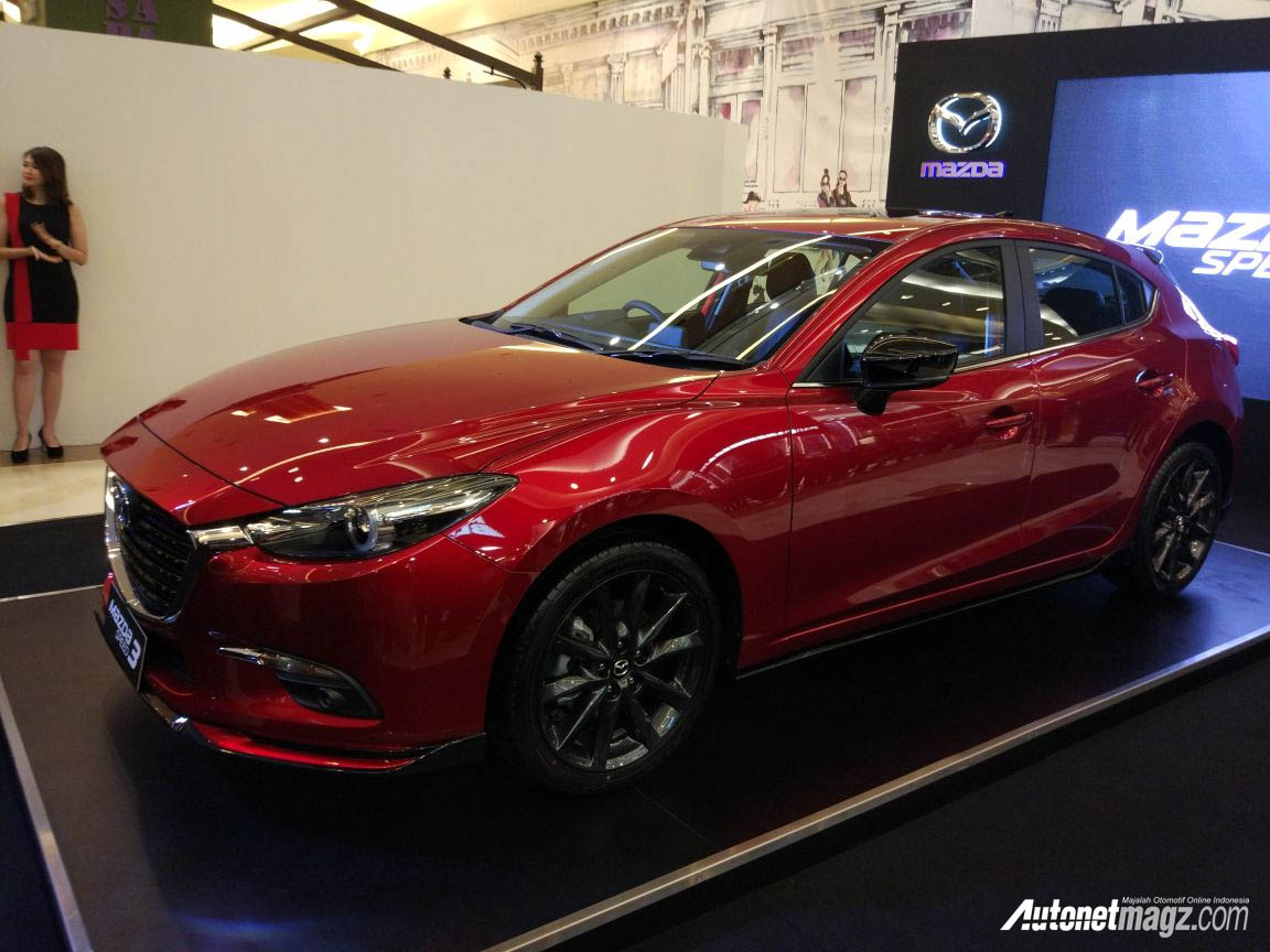 Berita, sisi samping New Mazda 3 Speed: Mazda 3 Speed Hadir Dengan Aksesoris Mazda Speed Jepang!