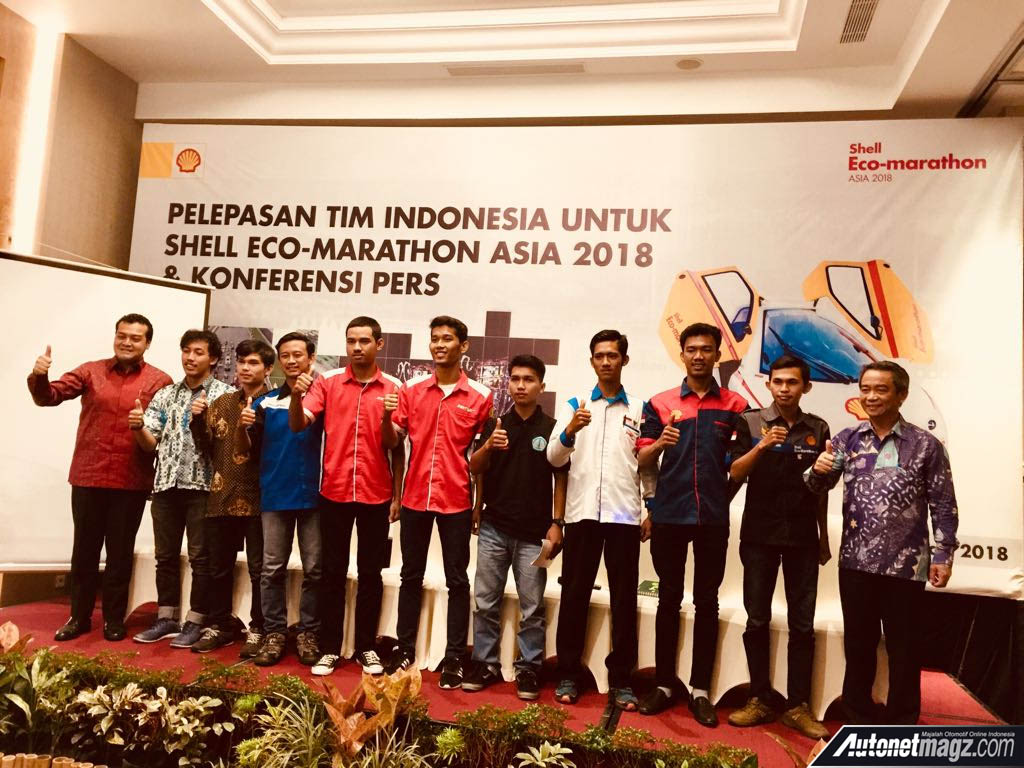 Berita, tim Shell Eco-Marathon Asia 2018: Inilah Tim Indonesia di Shell Eco-Marathon Asia 2018 di Singapura