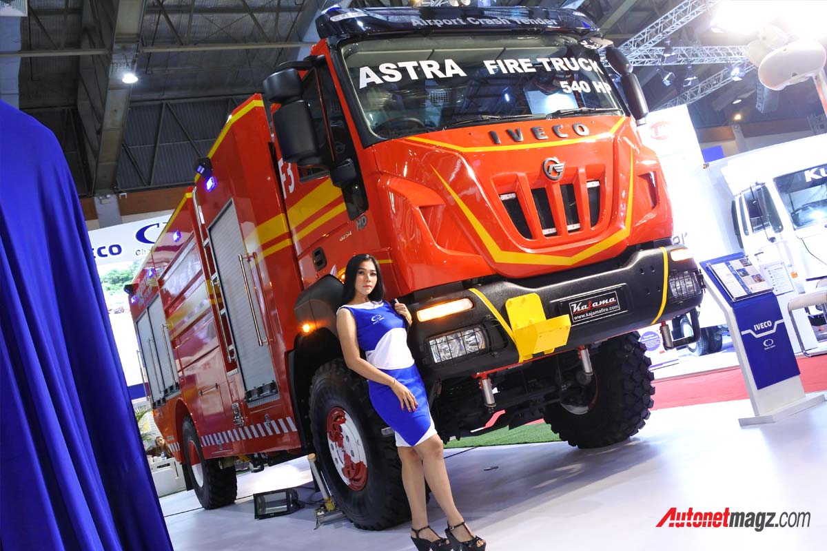 Berita, IVECO-Fire-Truck-Astra-Kajama-pemadam-kebakaran-truk: GIICOMVEC 2018 : IVECO 682 4×2 Resmi Diperkenalkan di Indonesia