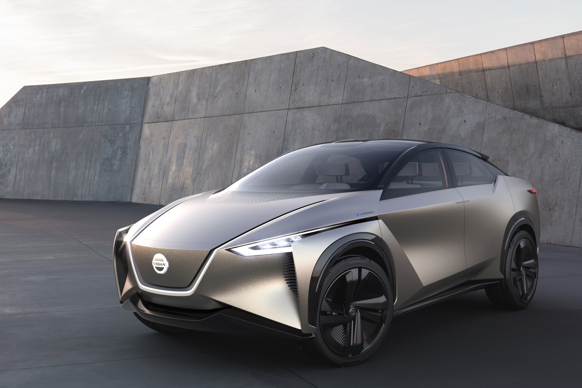 Geneva International Motor Show, Nissan-IMx-KURO-concept-1: Nissan IMx EV: Crossover Elektrik Pembaca Pikiran Pengemudi