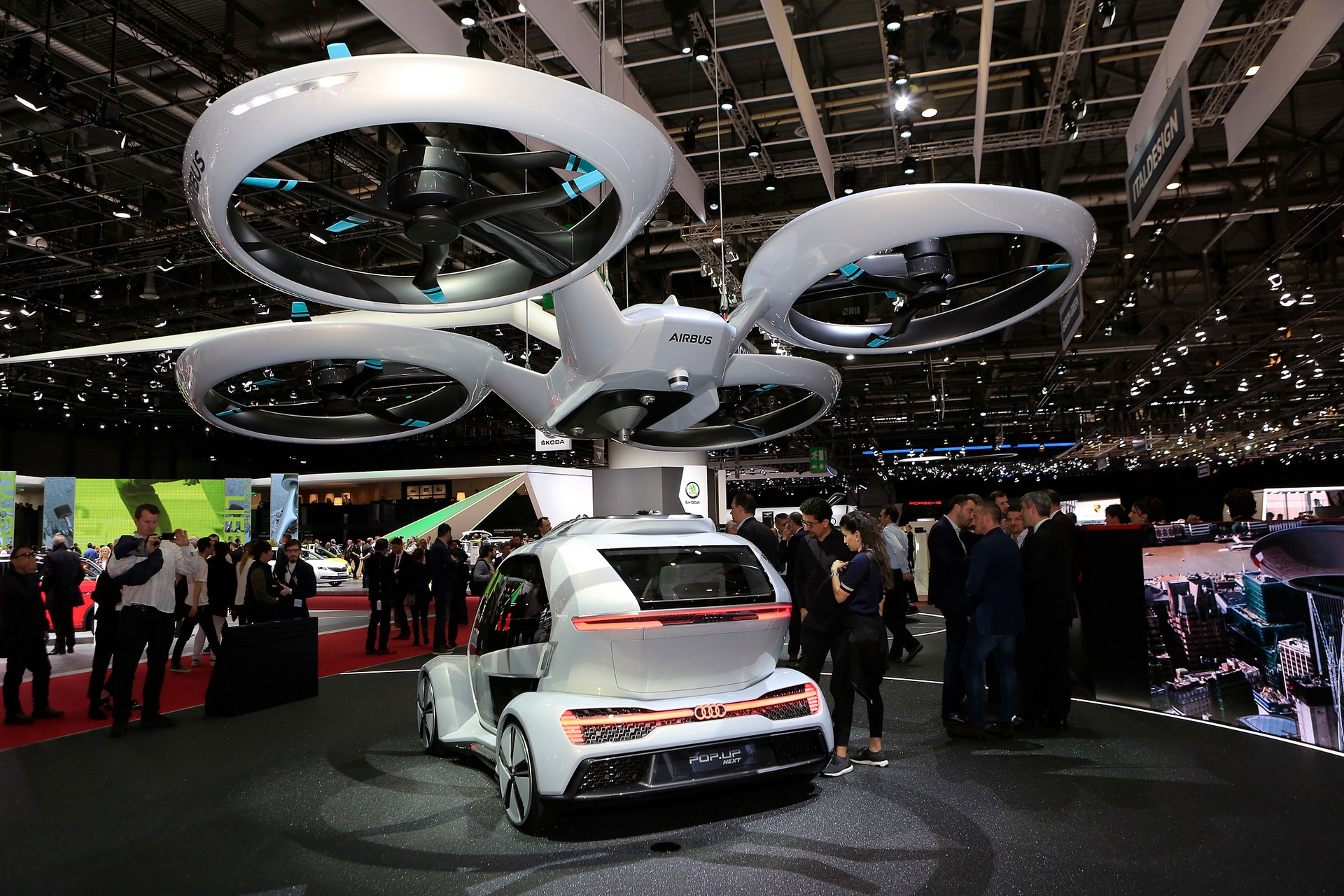 Audi, Pop.Up-Next-5: Tak Mengikuti Tren Mobil Listrik, Audi Buat Mobil Terbang