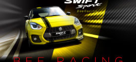 Suzuki Swift Sport BeeRacing sisi belakang