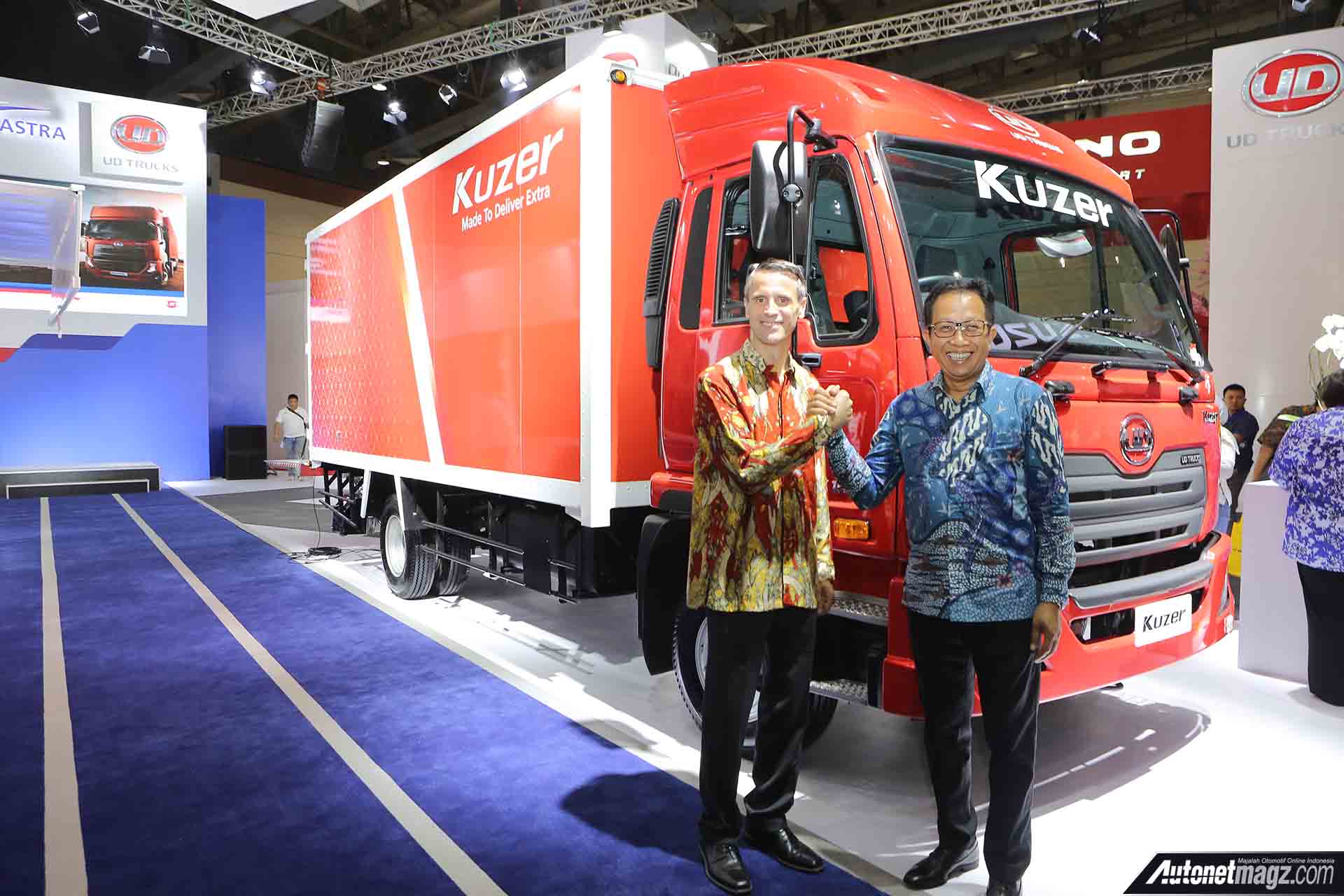 Berita, UD Trucks Kuzer GIICOMVEC: GIICOMVEC 2018 : UD Trucks Kuzer Resmi Diperkenalkan