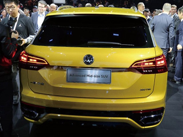 Berita, Volkswagen Advance Midsize SUV lampu belakang: Volkswagen Advance Midsize SUV Juga Diluncurkan di China