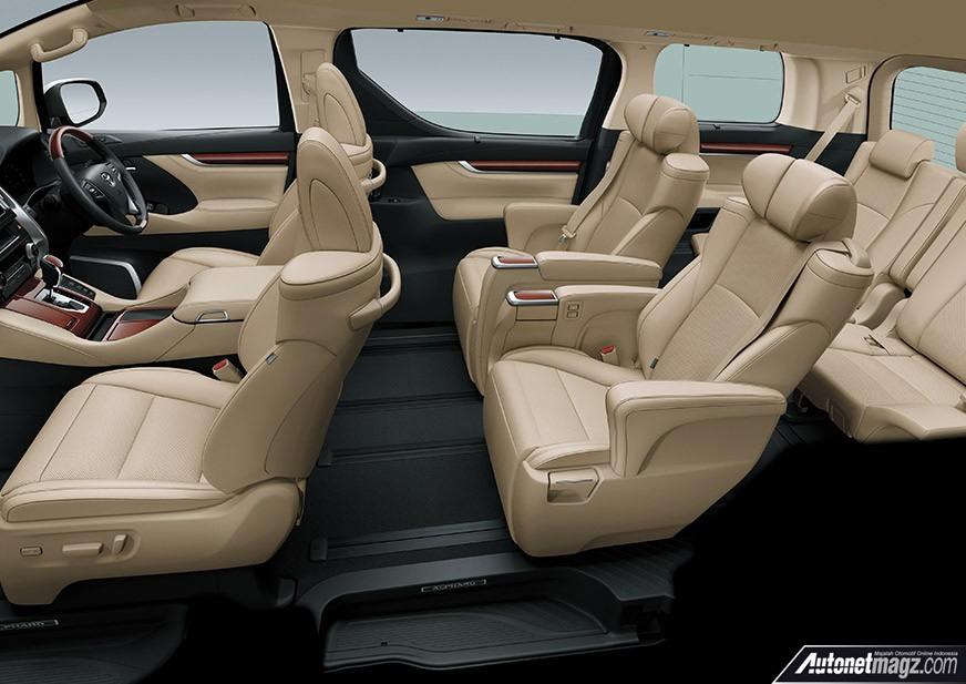 Berita, interior Toyota Alphard Facelift 2018: Harga Toyota Alphard & Vellfire Facelift 2018 Naik 20 hingga 50 jutaan!