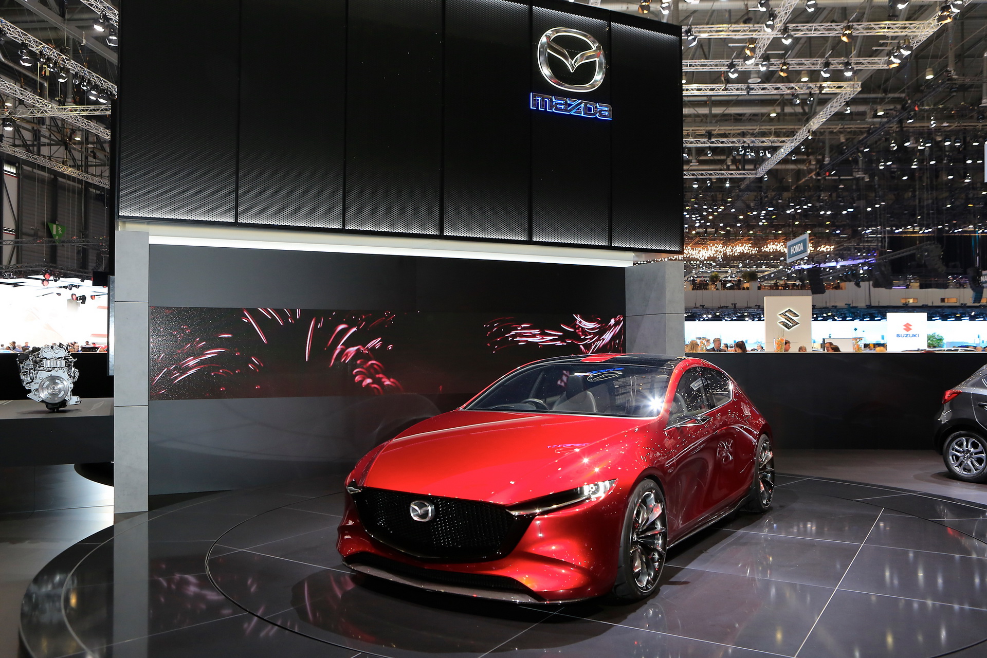 Geneva International Motor Show, mazda-kai-concept-15: Mazda Kai Concept Dipamerkan, Pertanda Penerus Mazda 3?