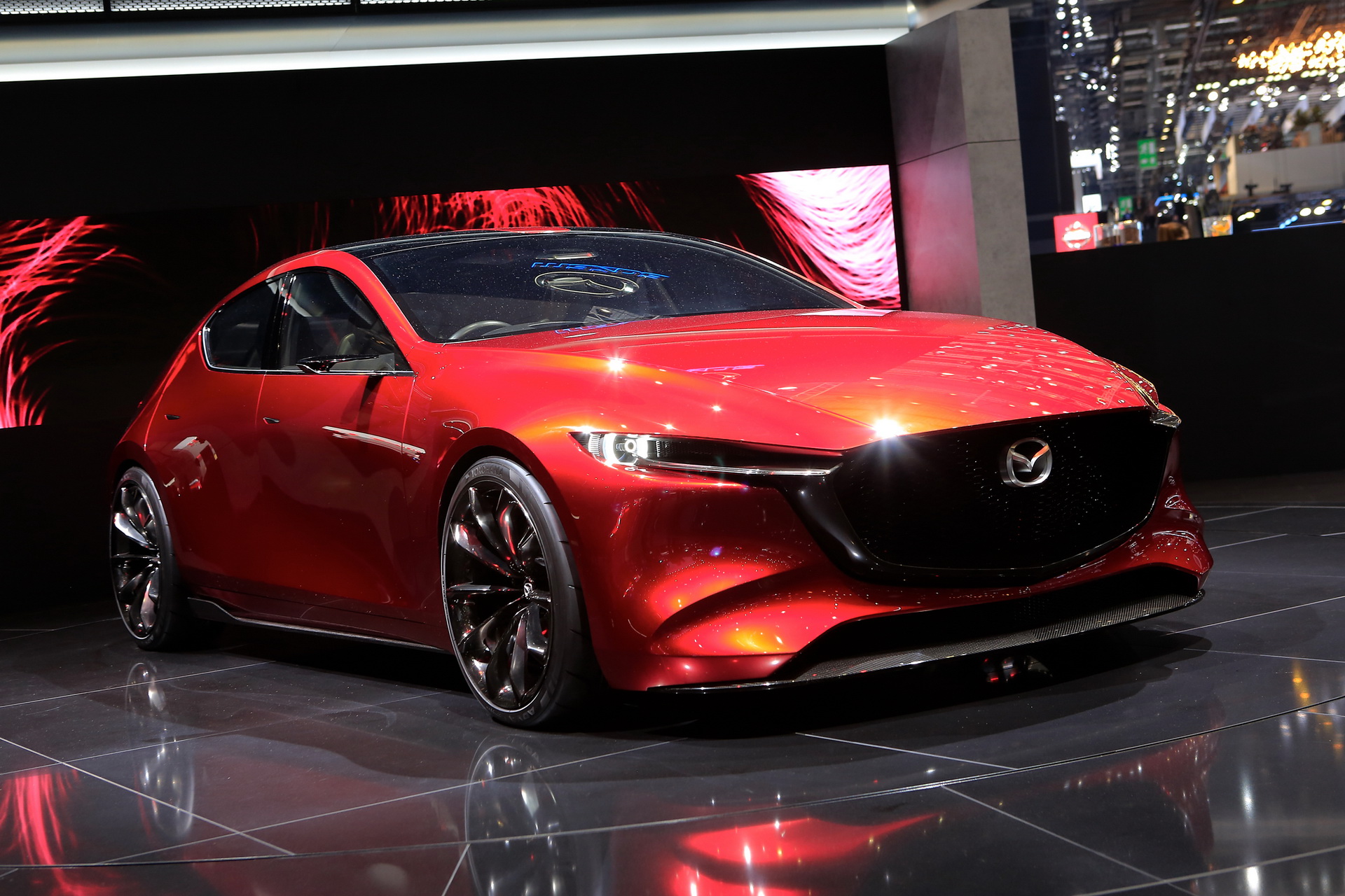 Geneva International Motor Show, mazda-kai-concept-9: Mazda Kai Concept Dipamerkan, Pertanda Penerus Mazda 3?
