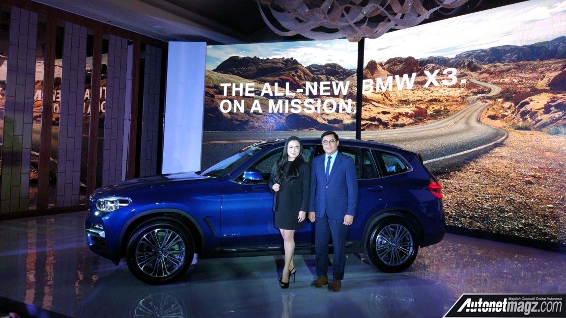 Berita, All New BMW X3 xDrive20i Luxury Line Indonesia: BMW X3 2018 Resmi Diluncurkan di Indonesia!