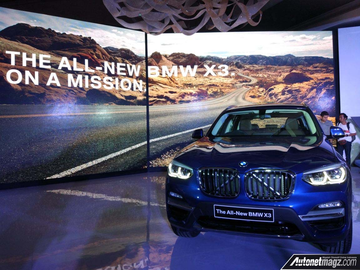 Berita, All New BMW X3 xDrive20i Luxury Line: BMW X3 2018 Resmi Diluncurkan di Indonesia!