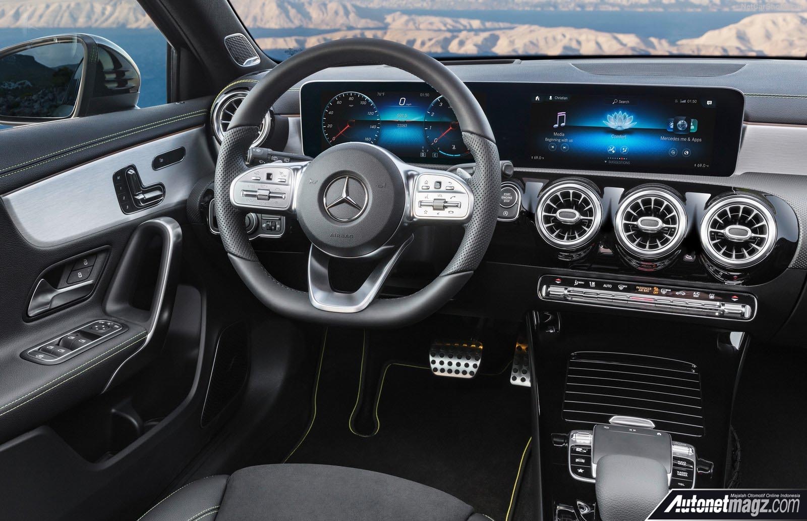 Berita, Mercedes-Benz A-Class interios: Bos Mercedes-AMG Pastikan Ada AMG A45 Bertenaga 400hp!