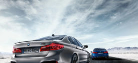 BMW M5 Competition 2019 detail belakang