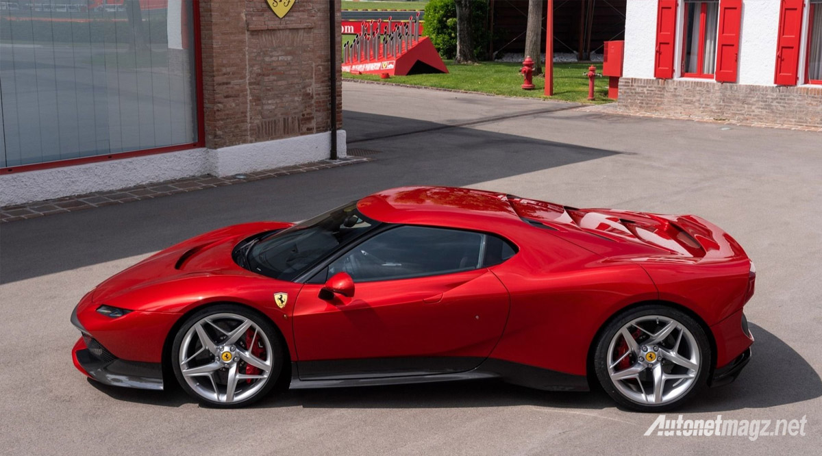 Ferrari, ferrari sp38 2018 side: Ferrari SP38, Evolusi Spesial Kedua Buat 488 GTB