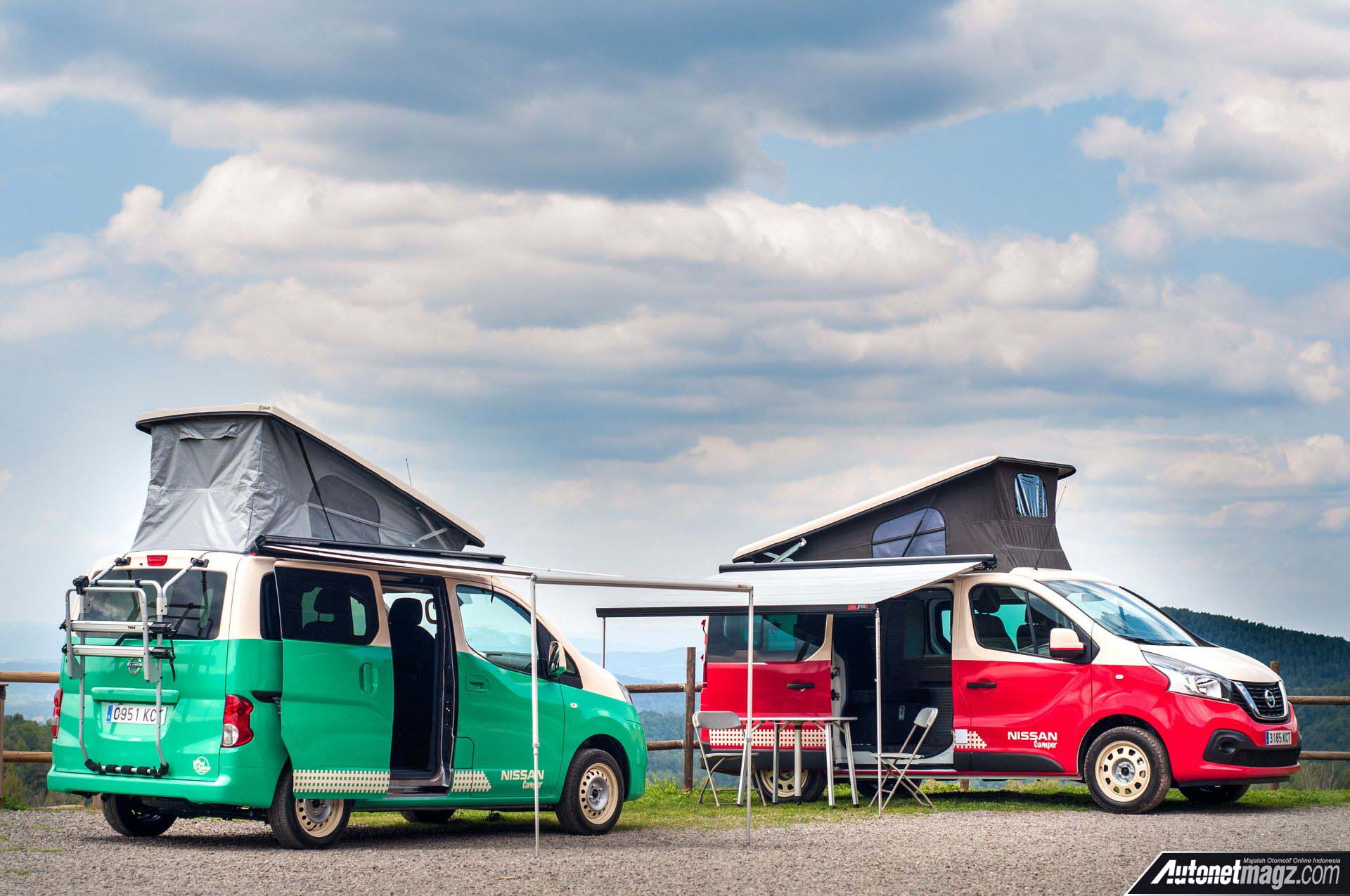 Berita, Nissan e-NV200 Camper Van 2018: Nissan e-NV200 Camper Van, Evalia Yang Cocok Untuk Mudik